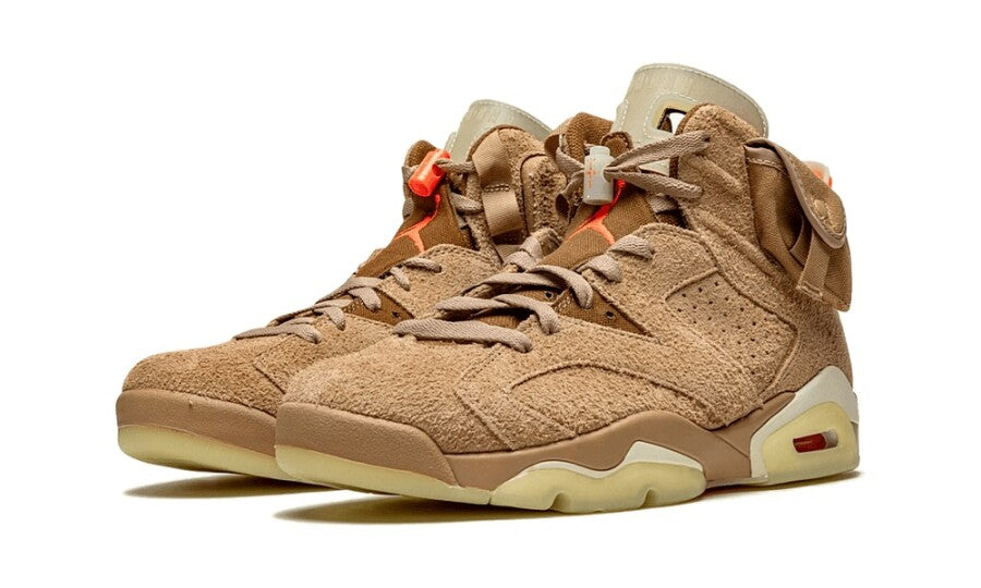 Air Jordan 6 Retro Travis Scott 'British Khaki'