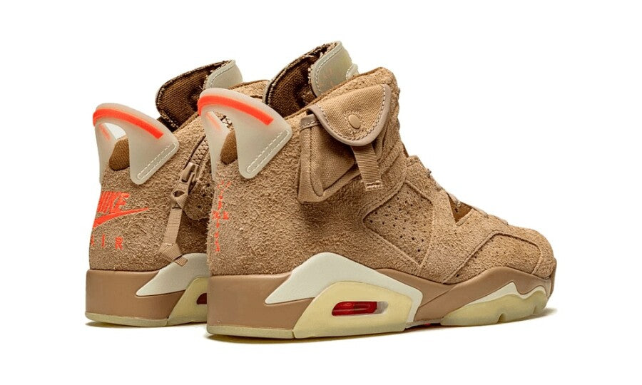 Air Jordan 6 Retro Travis Scott 'British Khaki'