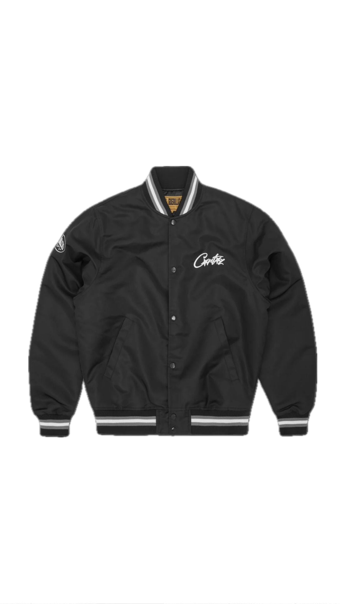 Corteiz Stadium Jacket Black