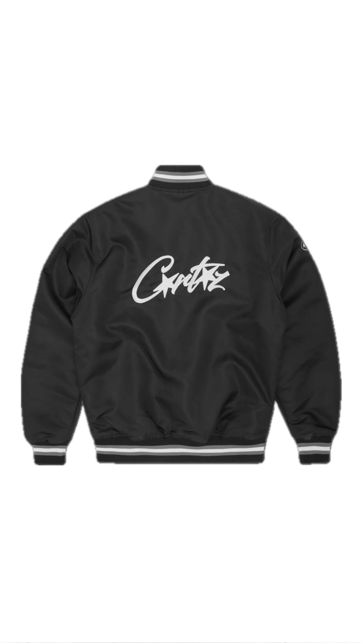 Corteiz Stadium Jacket Black