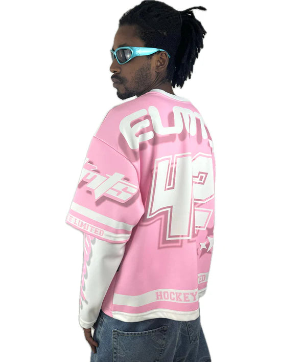 Hockey Tee New Wave Pink