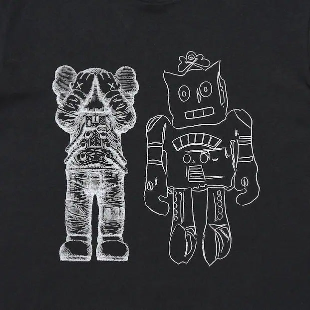 T-shirt Stampa UT KAWS + Warhol