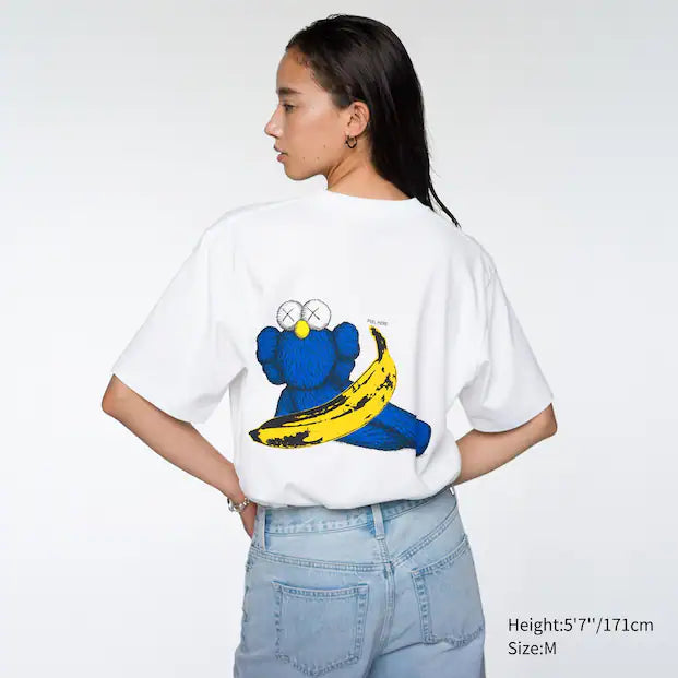 T-shirt Stampa UT KAWS + Warhol