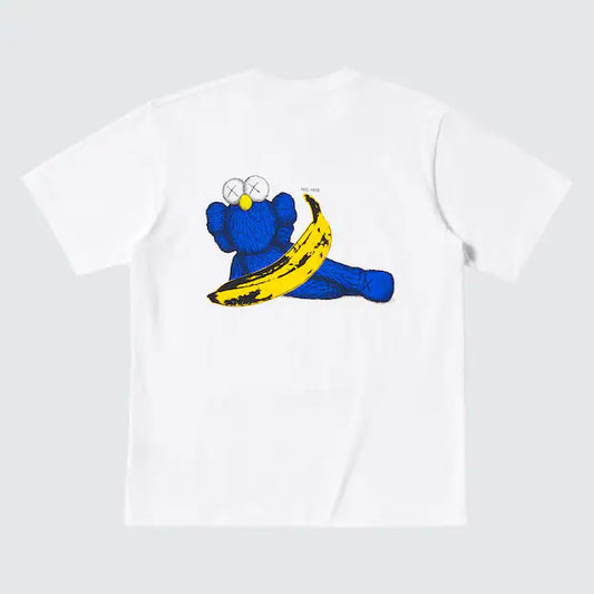 T-shirt Stampa UT KAWS + Warhol