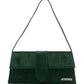 Jacquemus Bambino Long Verde Scamosciato