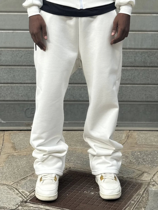 White Cotton Jogger