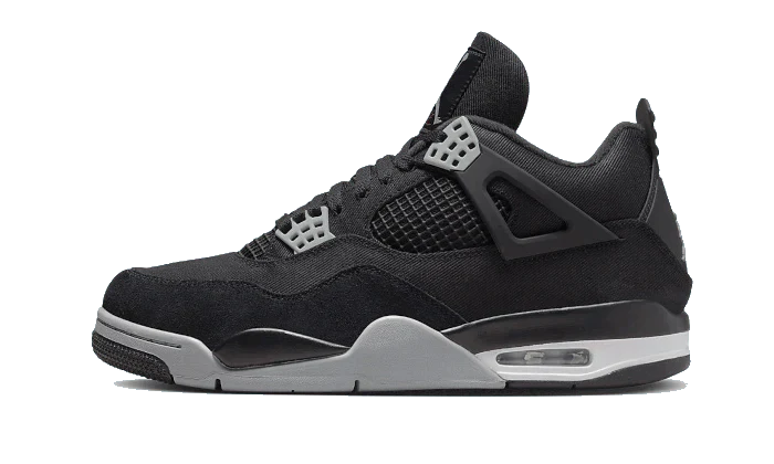 Jordan 4 Retro SE Black Canvas