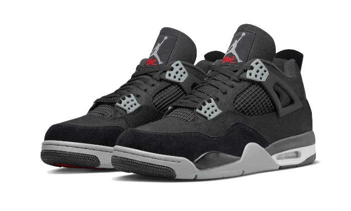 Jordan 4 Retro SE Black Canvas