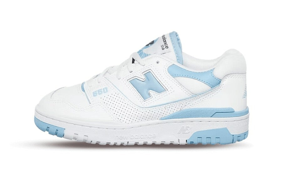 New Balance 550 White Blue Haze Rain Cloud