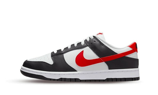 Dunk Low Panda Red Swoosh