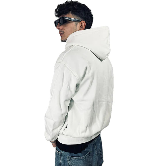 Perfect Hoodie Full Zip White