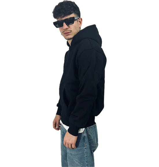 Perfect Hoodie Full Zip Black