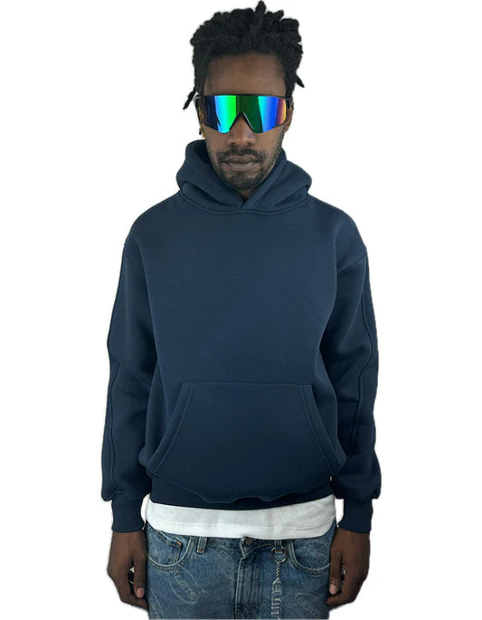 Perfect Hoodie Policot Basic Blue Night