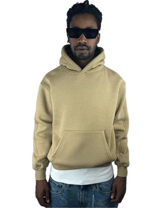 Perfect Hoodie Policot Basic Camel