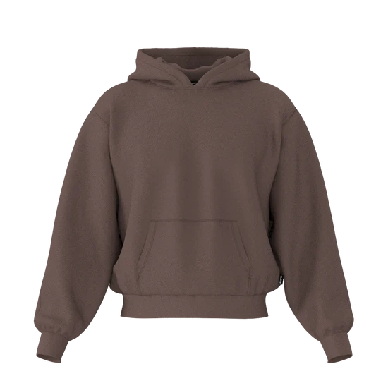 Perfect Hoodie Policot Basic Chocolate