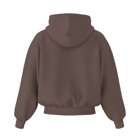 Perfect Hoodie Policot Basic Chocolate