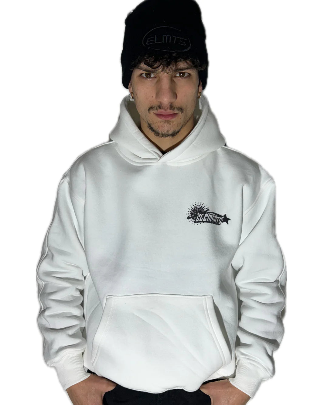 Perfect Hoodie Policot World Line White/Black