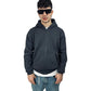 Perfect Hoodie Full Zip Piombo