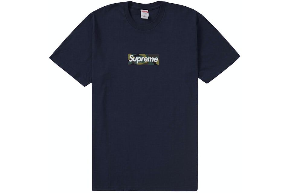 Supreme Box Logo Tee (FW23) Navy