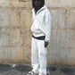 Tracksuit Lightning & Crossess Cristal Limited Edition White