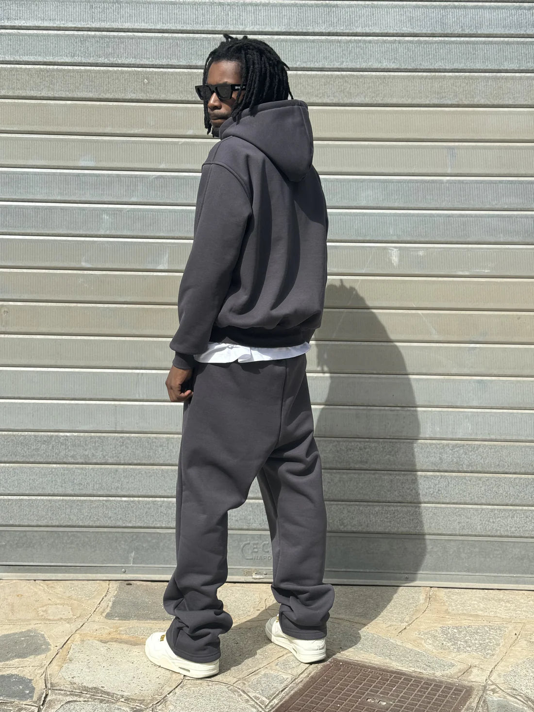 Tracksuit Combo Siberia Hoodie & Jogger Piombo