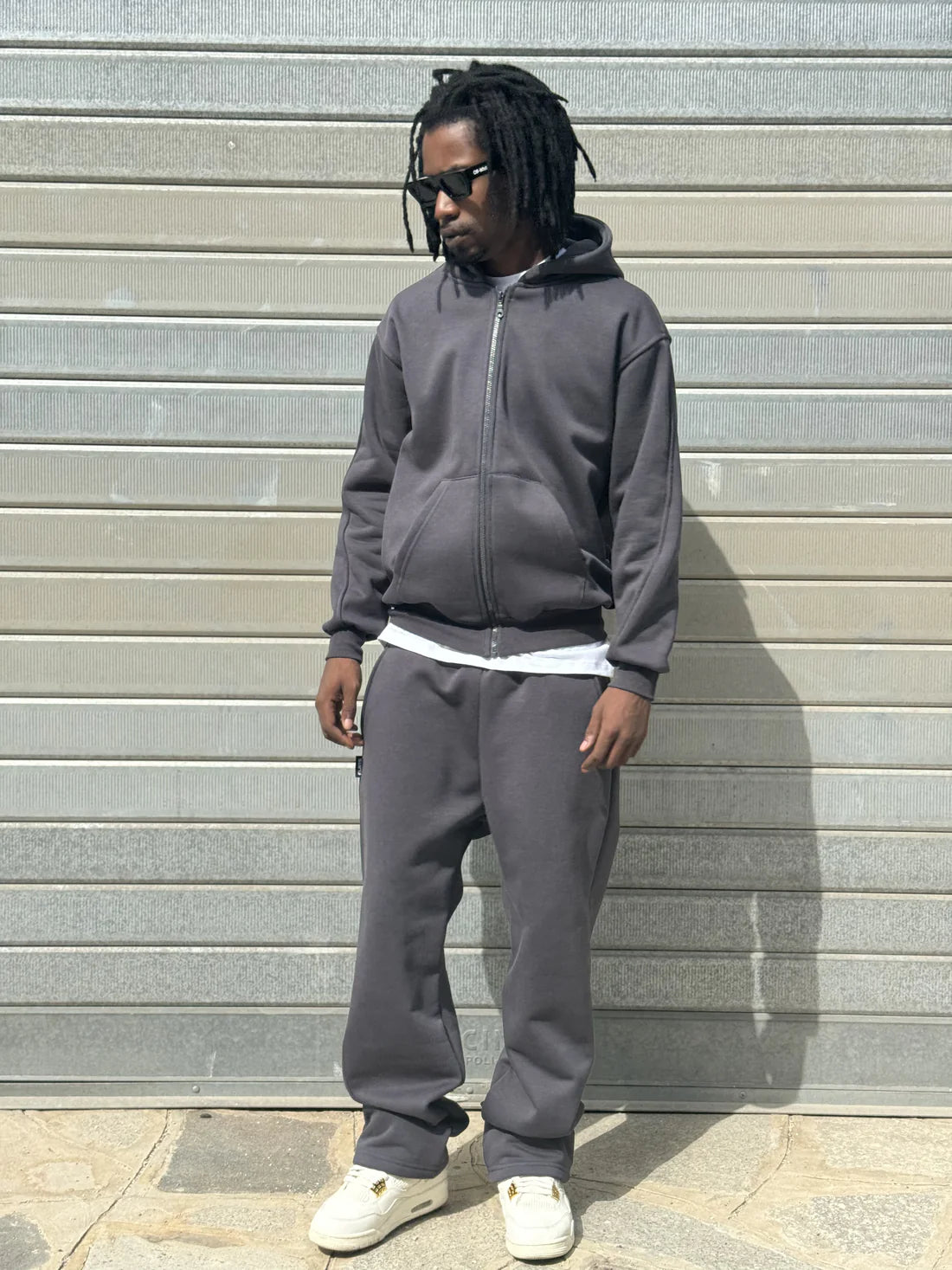 Tracksuit Combo Siberia Hoodie & Jogger Piombo