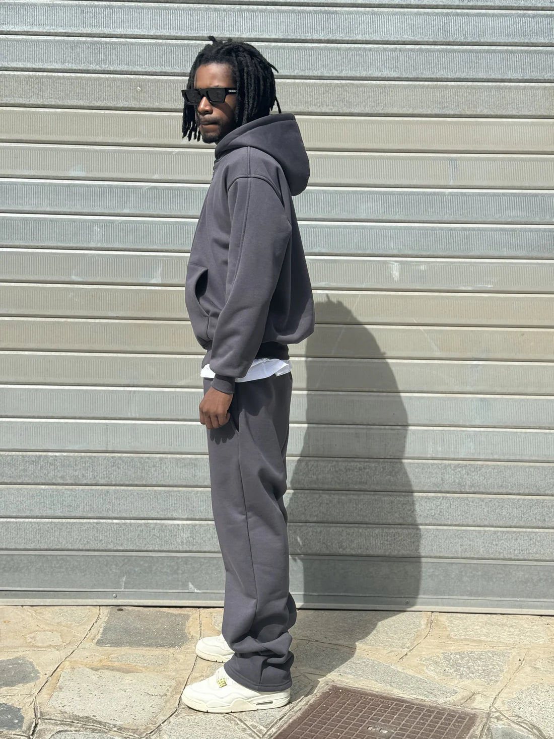 Tracksuit Combo Siberia Hoodie & Jogger Piombo