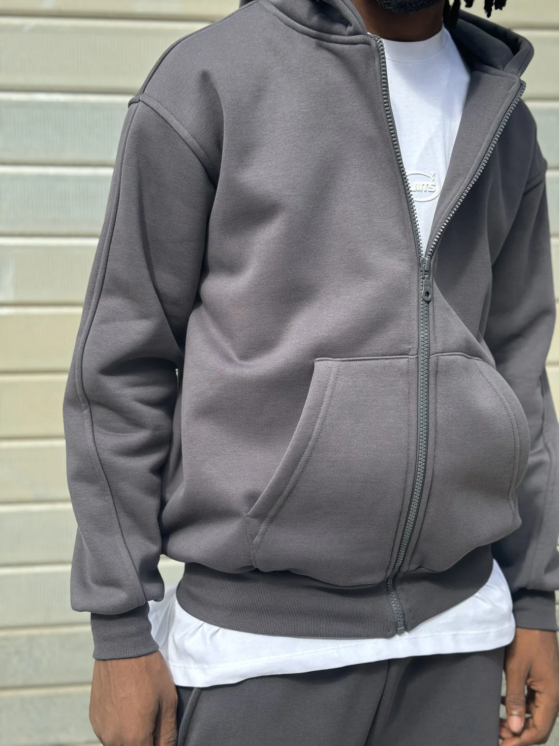 Tracksuit Combo Siberia Hoodie & Jogger Piombo