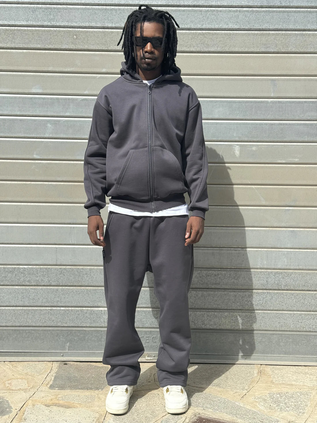 Tracksuit Combo Siberia Hoodie & Jogger Piombo