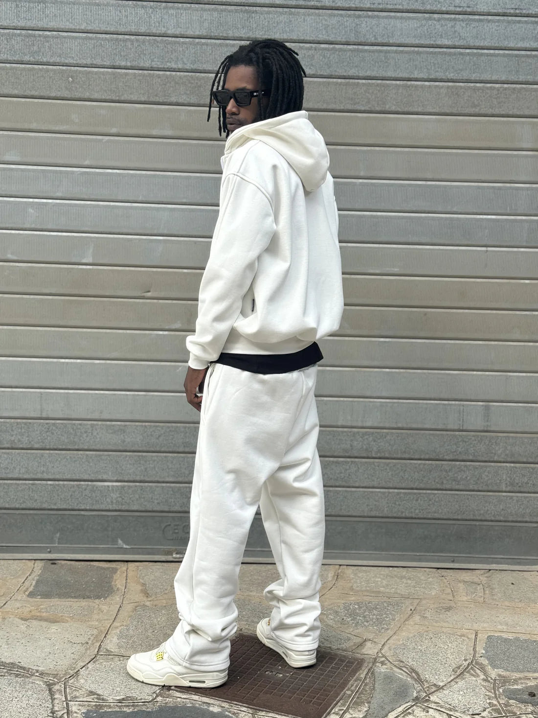 Tracksuit Combo Siberia Hoodie & Jogger White