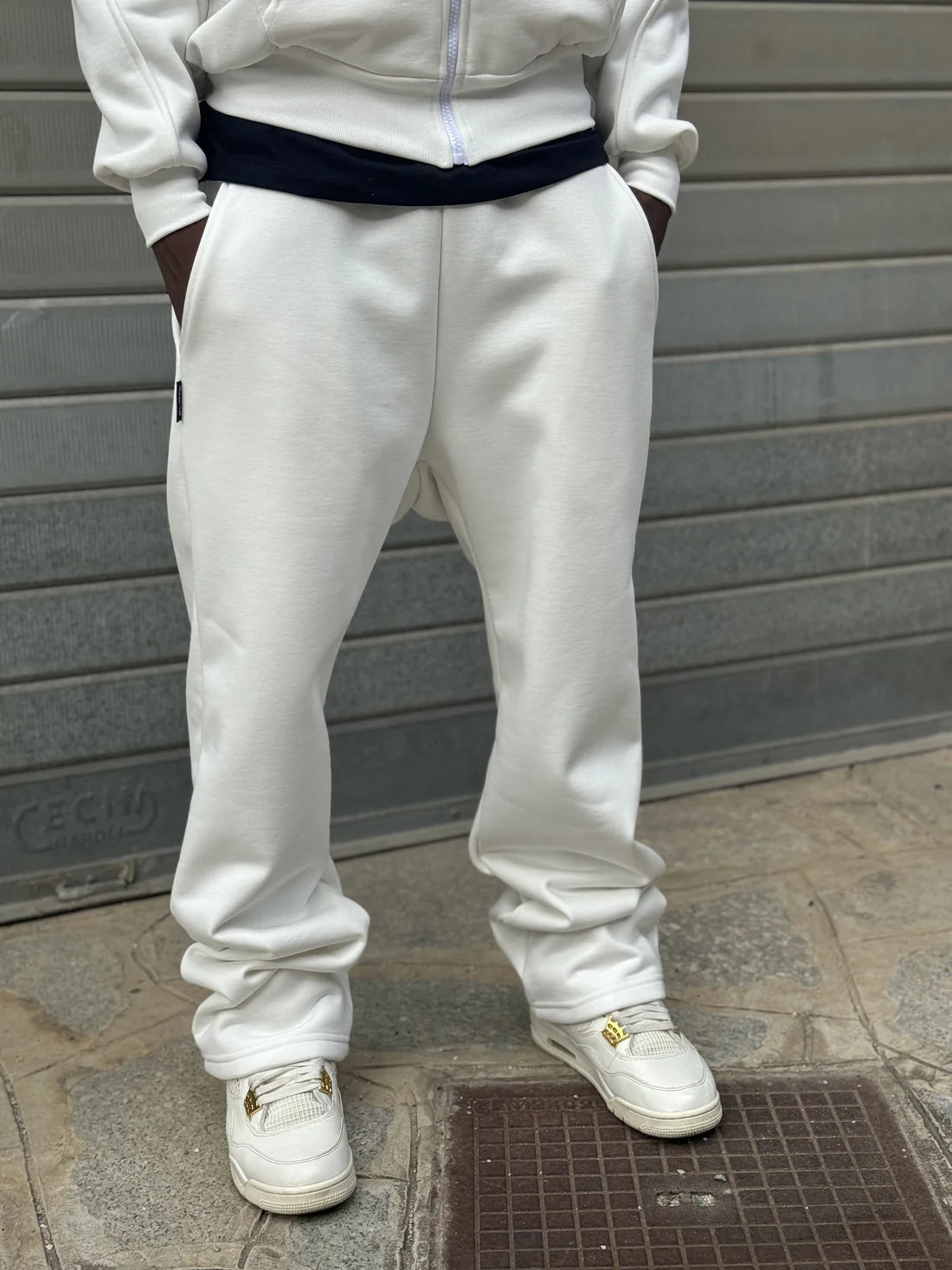 Tracksuit Combo Siberia Hoodie & Jogger White