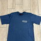 T-Shirt Human Blu Polvere