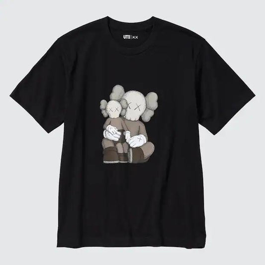 KAWS x Uniqlo Graphic T-Shirt Black