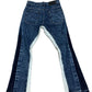 Double Knee Flare Denim