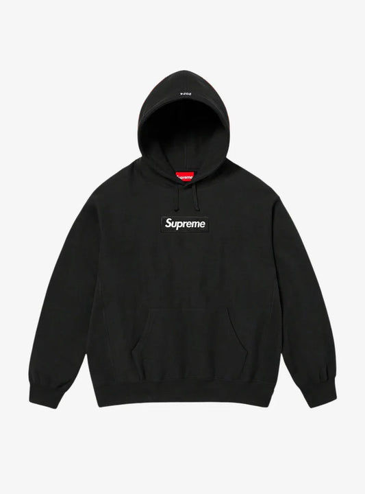 Supreme Box Logo Hooded Sweatshirt Black (FW24)