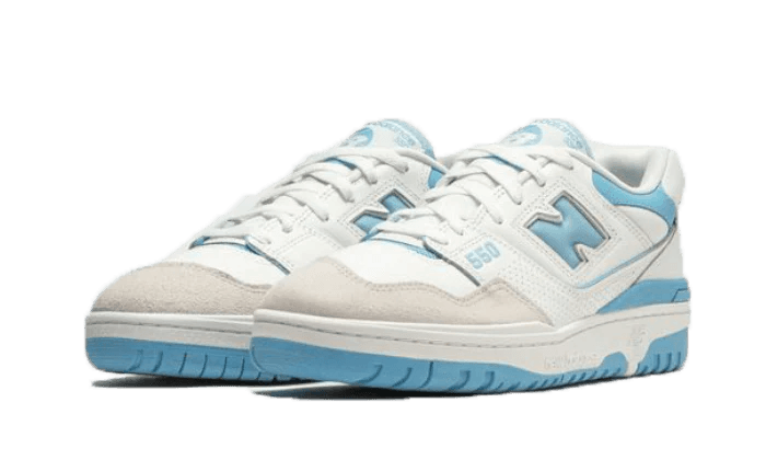 New Balance 550 White Blue Haze Rain Cloud - SNKRSELL SHOP - New Balance - SNKRSELL SHOP - BB550LSB -